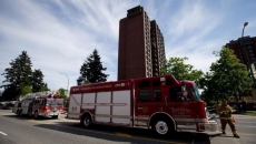 Vancouver firefighter sent to hospital after roof collapses during fire