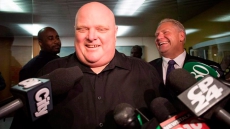 Rob Ford's tumour has shrunk in half after treatment, says ex-mayor's brother