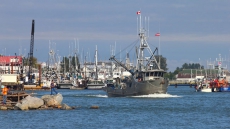 Fishing Vessel Overturns, Spills Diesel On Fraser River Near Richmond