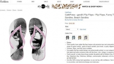 After Indian Flag Doormat, Amazon Lists Mahatma Gandhi Flip-Flops For Sale