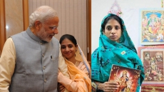 Geeta returns From Pakistan; Modi Gives Rs.1 Crore To Edhi For Caring For Her