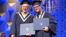 It's never too late! Edmonton man graduates from high school at age 90
