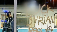 Anti-Refugee Graffiti In Calgary School, Prime Minister Trudeau Says It's Not What Canada All About