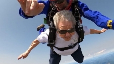 BC grandma celebrates 99th birthday Skydiving