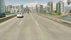 Car And Bus Collide On Vancouver Bridge, But No One Injured