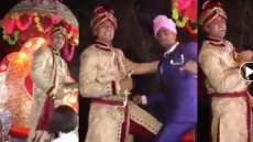 This Indian Groom Couldn't Stop Dancing To Bollywood Numbers On The Way To His Wedding
