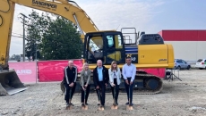 Groundbreaking ceremony for new Newton Community Centre   