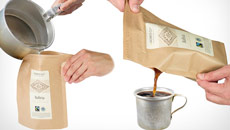 Now, a disposable 'coffee machine' at your service