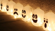 From Jars To Balloons To Milk Jugs: Ideas For Making Halloween Luminaries
