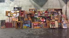 Surrey Bylaws working to keep Halloween safe with record seizure of illegal fireworks