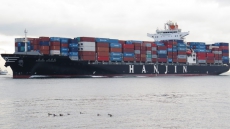 South Korean Cargo Ship Sits Off B.C. Coast After Company's Financial Woes