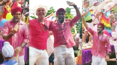 Watch: Defence Minister Harjit Sajjan Dances On Bollywood-Themed Float At Vancouver LGBT Parade