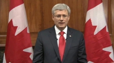 Text of Prime Minister Stephen Harper's address on the Ottawa shootings