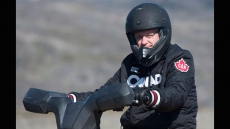 Harper again raises spectre of Russian threat in speech to troops