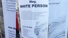 Toronto Removes Signs Urging White People To Mobilize Against Multiculturalism