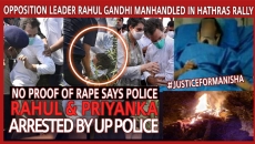 WATCH: Congress party Leaders Rahul and Priyanka Gandhi arrested by Uttar Pradesh police