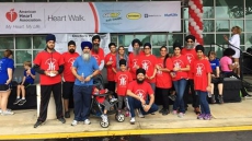 Sikhs Organise Walk For Awareness About Heart Health And Sikhism