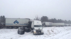 Pileups In Quebec Injure At Least 3; Cause Chemical Spill