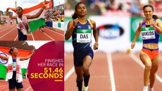 Hima Das Sprints From Track To Classroom In Board Exam Season