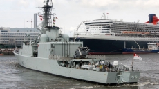 Royal Canadian Navy Retires Aging Warship In Halifax