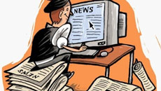 Internet not behind newspapers' death: Study