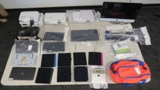 Surrey RCMP recover items stolen from schools