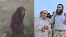 New video: IS militants stone woman to death for adultery