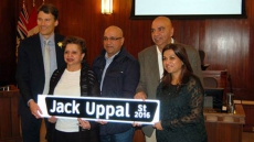 Mayor Robertson Names ‘Jack Uppal Street’ After South Asian Leader