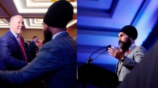 At Victoria Convention, Horgan And Singh Embrace NDPs New Beginnings