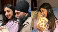 New Democrat Leader Jagmeet Singh, wife Gurkiran Kaur Sidhu welcome second baby girl