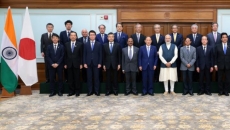 Modi meets ex-Japan PM Yoshihide Suga