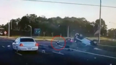WATCH: Jeep Driver Ejected In Alabama Crash Miraculously Walks Away From Wreck