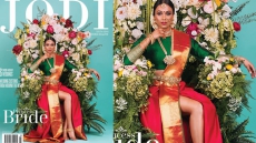 Tamil Bride Wearing Saree With Slit In Canadian Magazine Sparks Debate