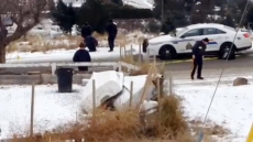 Kamloops RCMP Officer Shot During A Traffic Stop Critical, Manhunt Underway