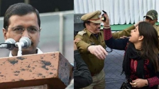 Woman Throws Ink At Kejriwal In Delhi, AAP Calls It A BJP Conspiracy