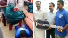 Kerala Fisherman Over Whose Back Women Climbed To Safety Gifted A Car