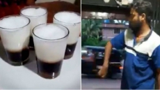This Kerala Man's Tea Serving Trick Is Leaving People Awestruck, Netizens Call Him 'Rajinikanth'