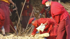 Kung Fu Nuns Rebuilding Quake-Ravaged Nepal