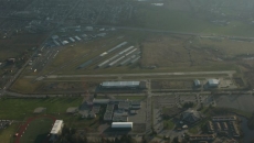 Small plane crashes at Langley Airport