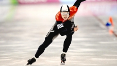 Canada's Laurent Dubreuil Wins Silver Medal At World Cup Speedskating Meet