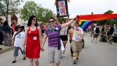 First Pride March In Steinbach, Man., Draws Thousands