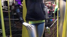 Lingerie brand removes 'crime scene' pants after backlash