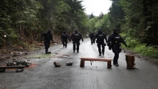 Another 13 arrests at B.C. anti-logging blockades
