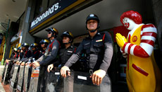 Don't use our logo in protests against Thai junta: McDonald's