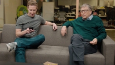 WATCH: Facebook CEO Mark Zuckerberg and Bill Gates Make Light of Being Harvard Dropouts in New Video