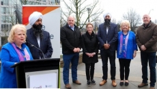 Feds invest in safety improvements for cyclists and pedestrians along Surrey’s King George Boulevard