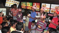 After Flak, McDonald's In Pune Now Serve Street Kids