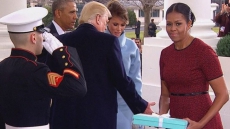 Michelle Obama reveals what was in that Tiffany box from Melania Trump