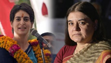 No fight between Gandhi families, says Maneka