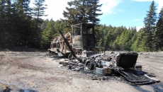 RCMP investigating burned truck, theft of fuel at Trans Mountain work site RCMP investigating burned truck, theft of fuel at Trans Mountain work site